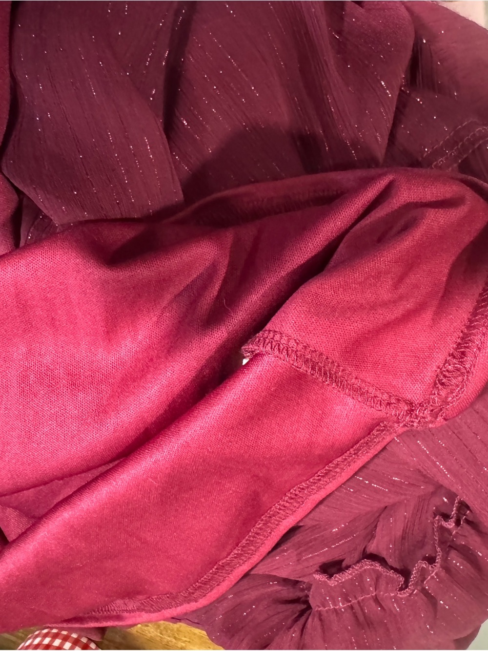 Altar'd State Deep Burgundy Long-Sleeve V-Neck Maxi Dress - Picture 11 of 13